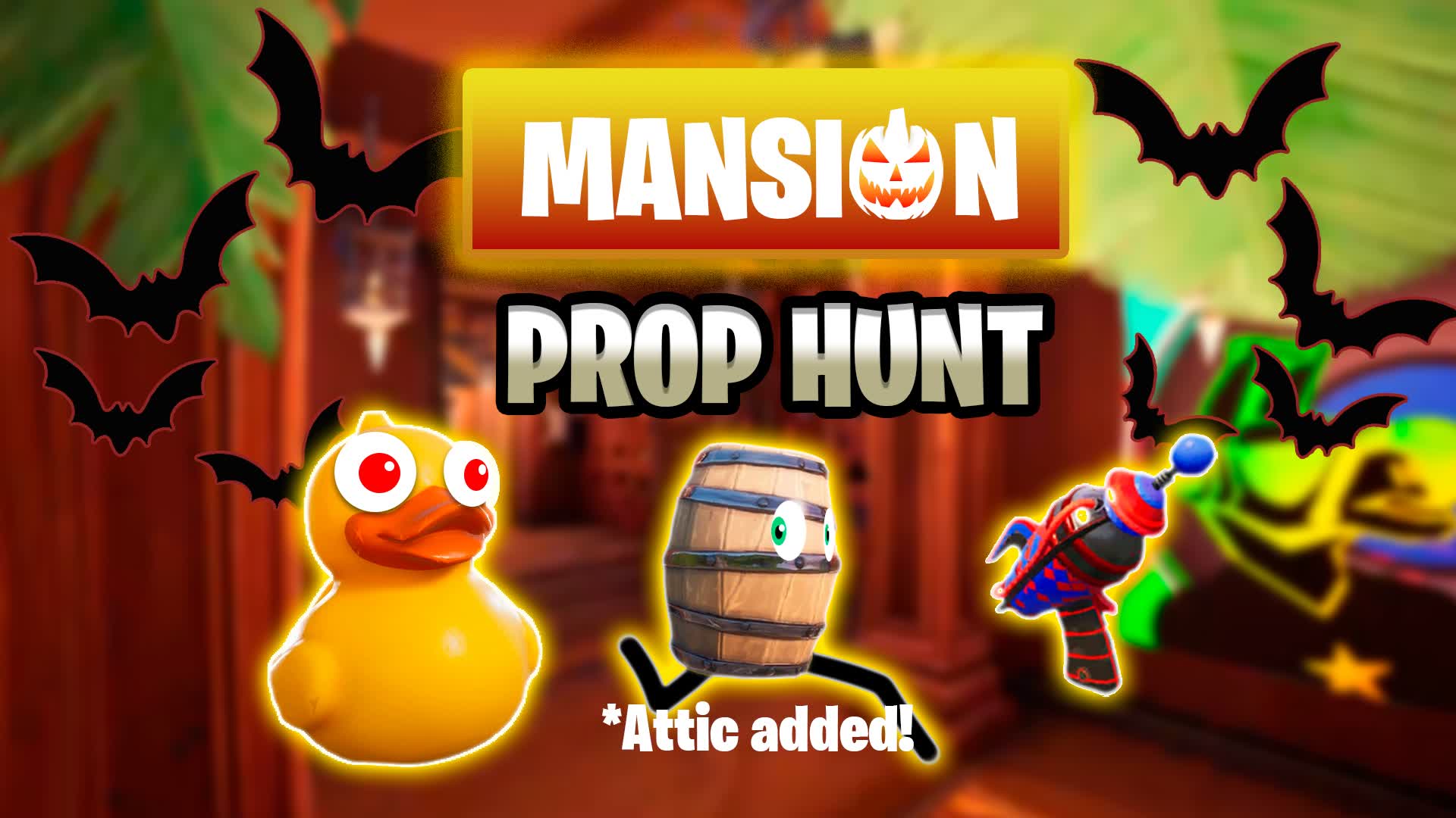 【注目の島】🏠 MANSION PROP HUNT 🎃