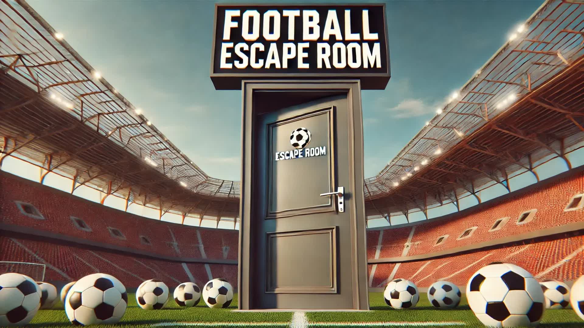 【注目の島】FOOTBALL ESCAPE ROOM⚽