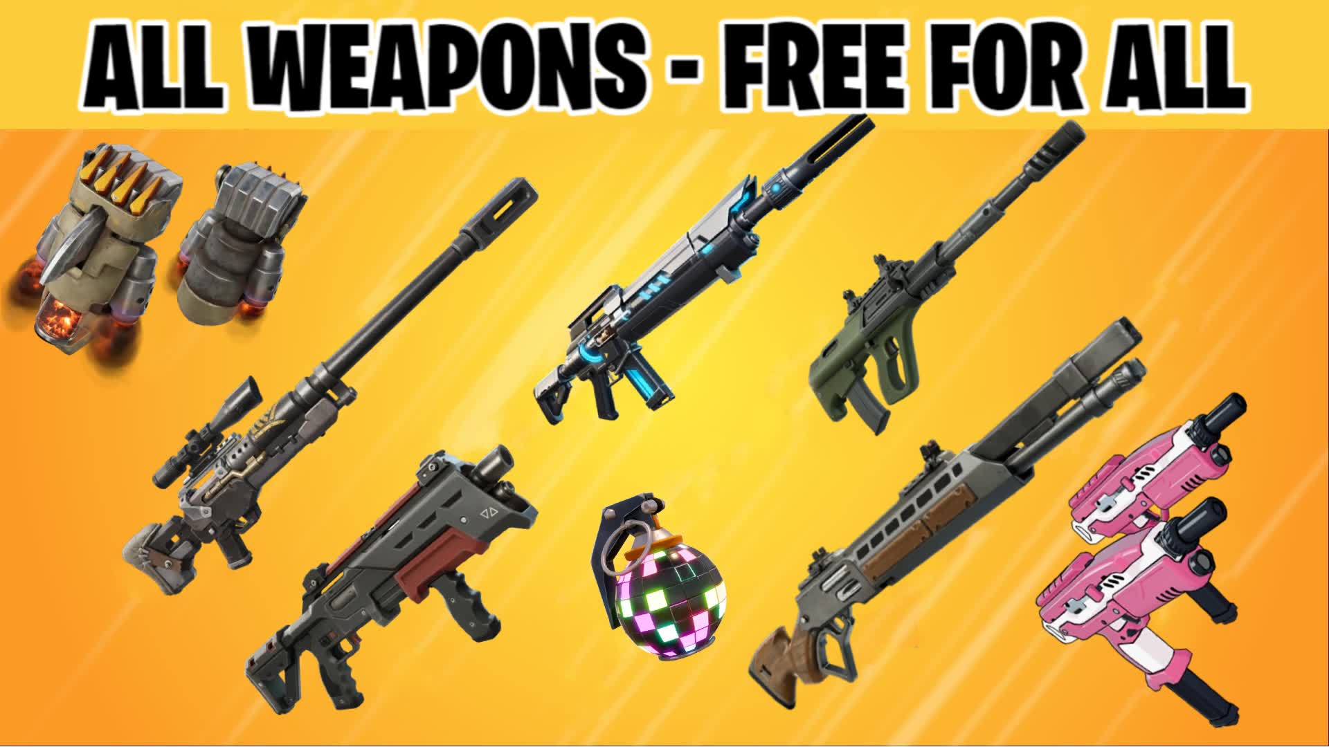 【注目の島】⭐All Weapons - Free For All⭐