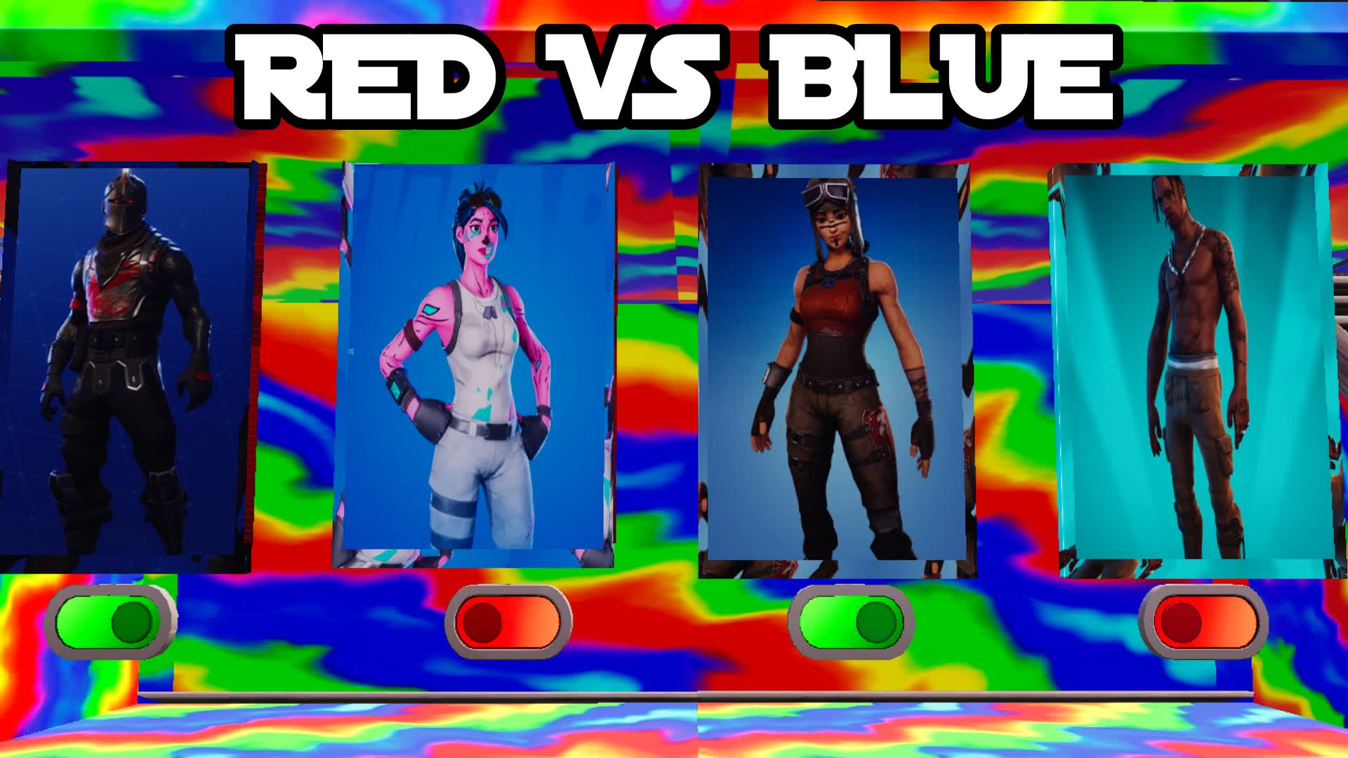 【注目の島】BOSS WAR RED VS BLUE 🔵🔴