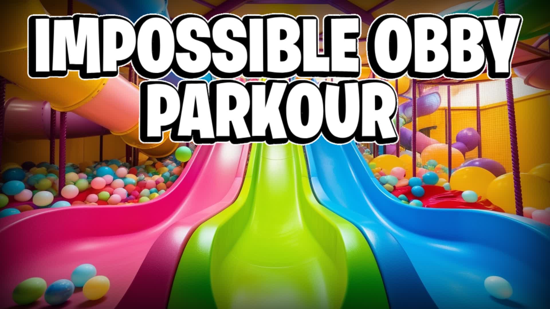 【注目の島】🌈 IMPOSSIBLE OBBY PARKOUR 🌈