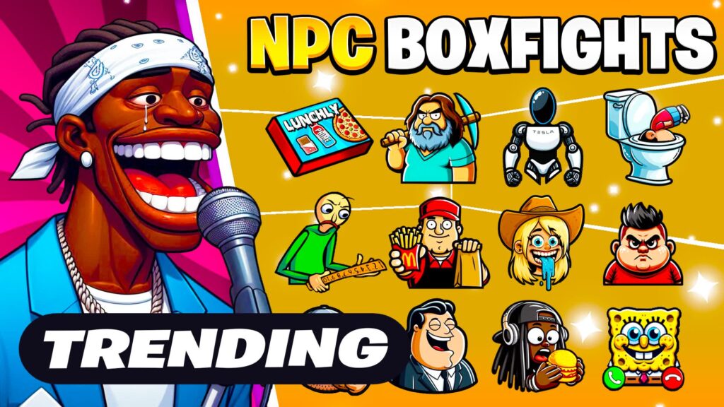 【注目の島】🤖 NPC BOXFIGHTS 📦
