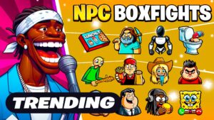 【注目の島】🤖 NPC BOXFIGHTS 📦