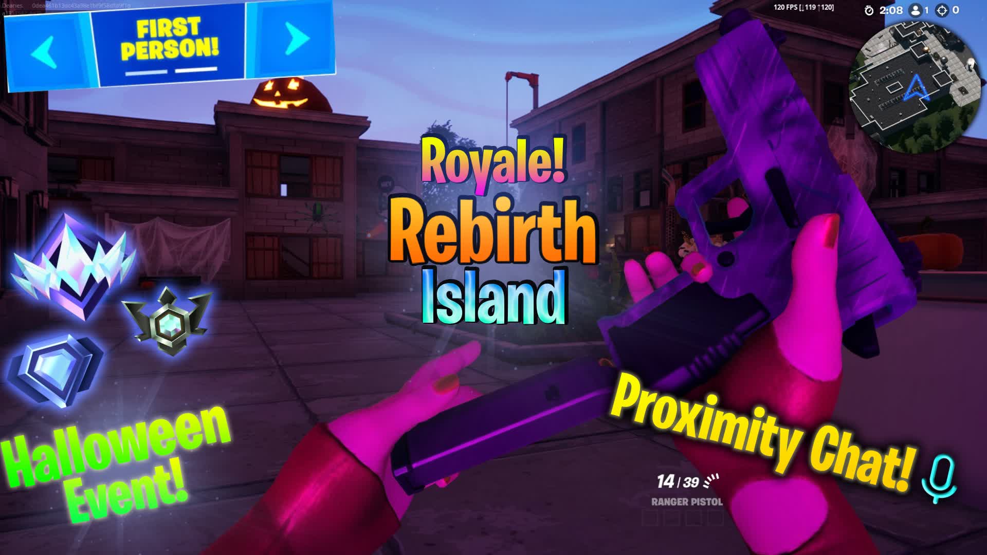 【注目の島】🎃Rebirth island Royale Halloween Event!