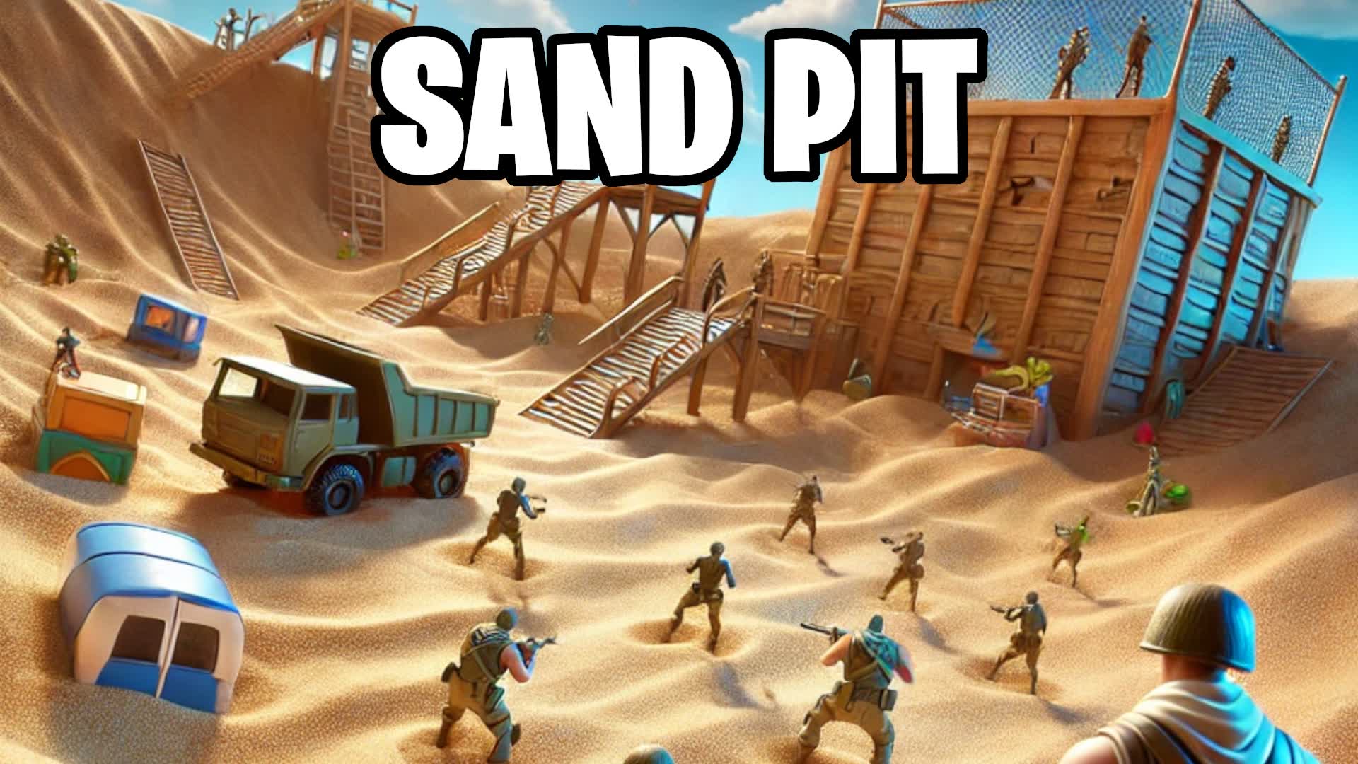 【注目の島】Sand Pit - All Weapons FFA