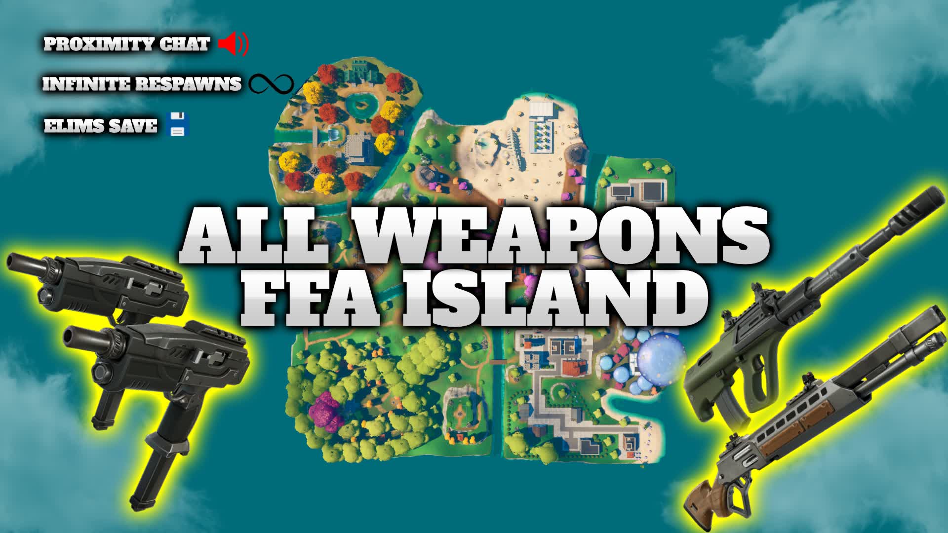 【注目の島】THE BIT - ALL WEAPONS FFA ISLAND