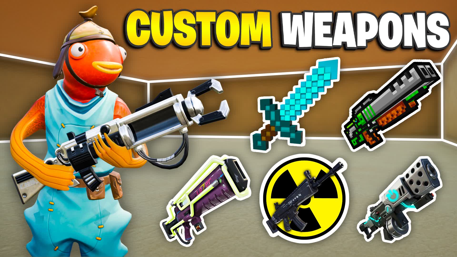 【注目の島】⭐ CUSTOM WEAPONS BOXFIGHTS 📦