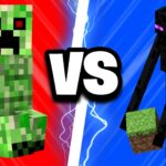 【注目の島】CREEPER VS ENDERMAN 🔴🔵