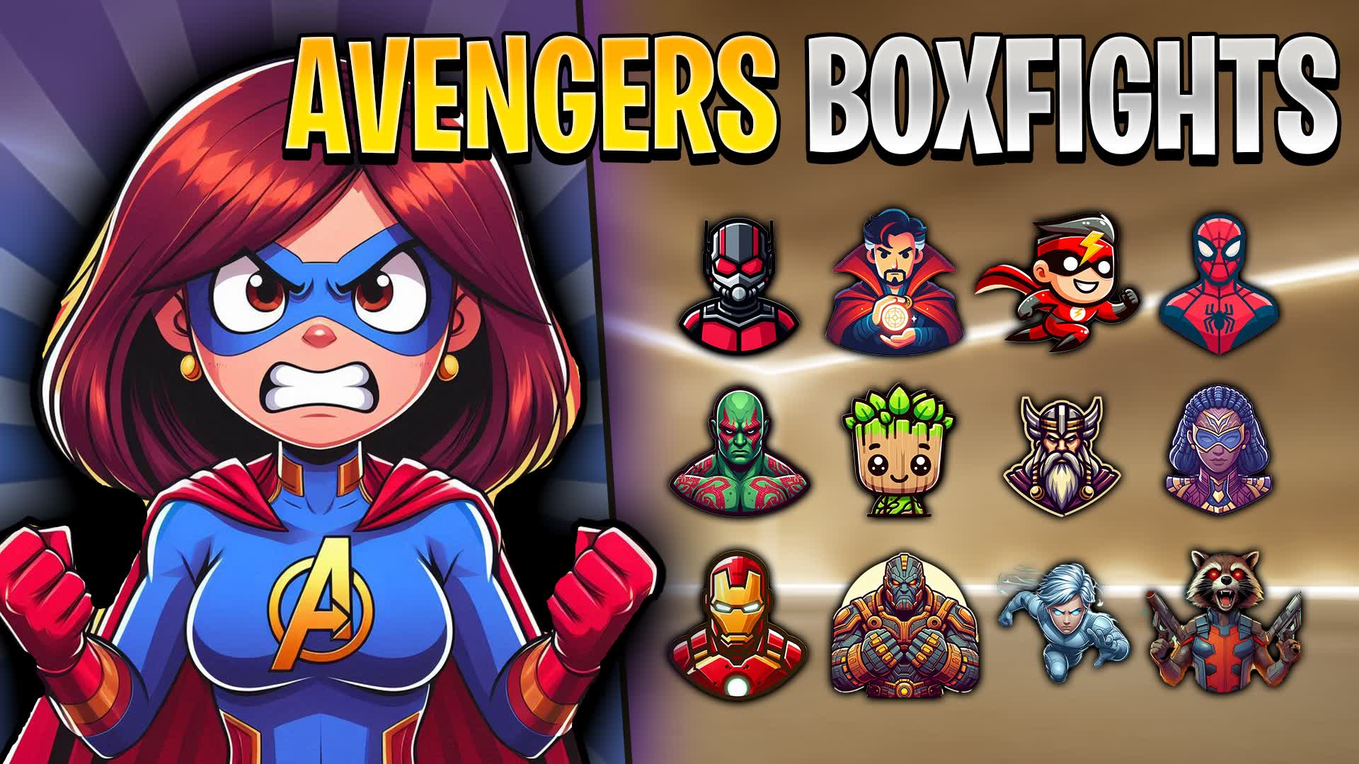 【注目の島】AVENGERS BOXFIGHTS📦