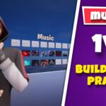 【注目の島】1v1 music build fight/practice