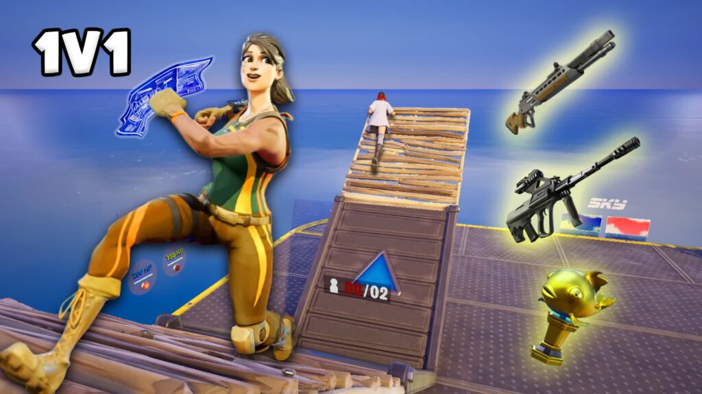 【注目の島】1V1 BUILD FIGHT💥*GOLDFISH EDITION*🐡