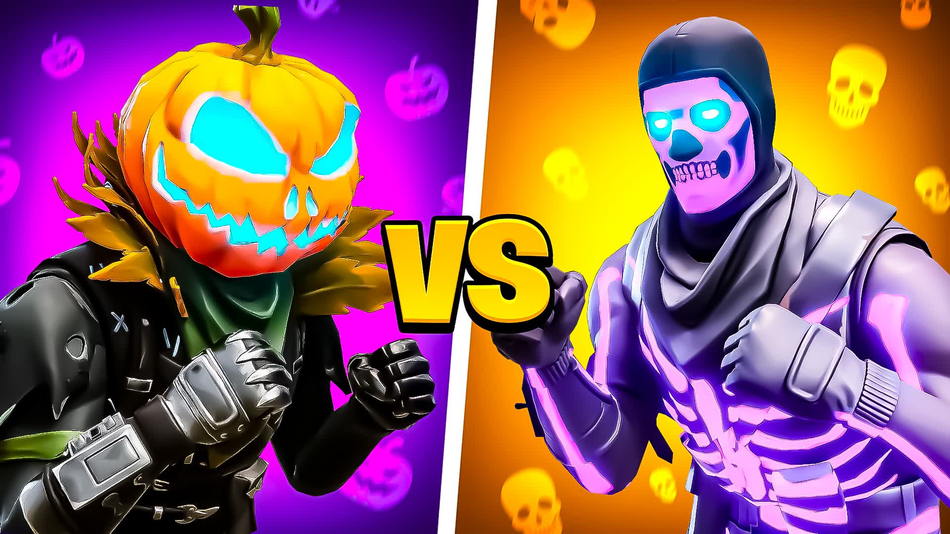 【注目の島】👻 HALLOWEEN PUMPKIN VS SKULL TROOPER 🎃