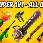 【注目の島】SUPER 1V1 - ALL GUNS - FREE FOR ALL