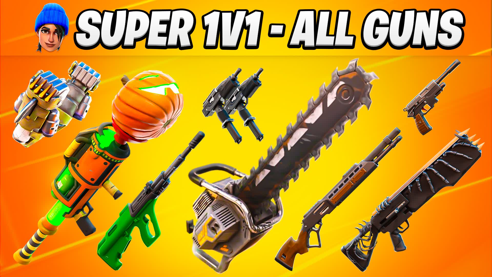 【注目の島】SUPER 1V1 - ALL GUNS - FREE FOR ALL