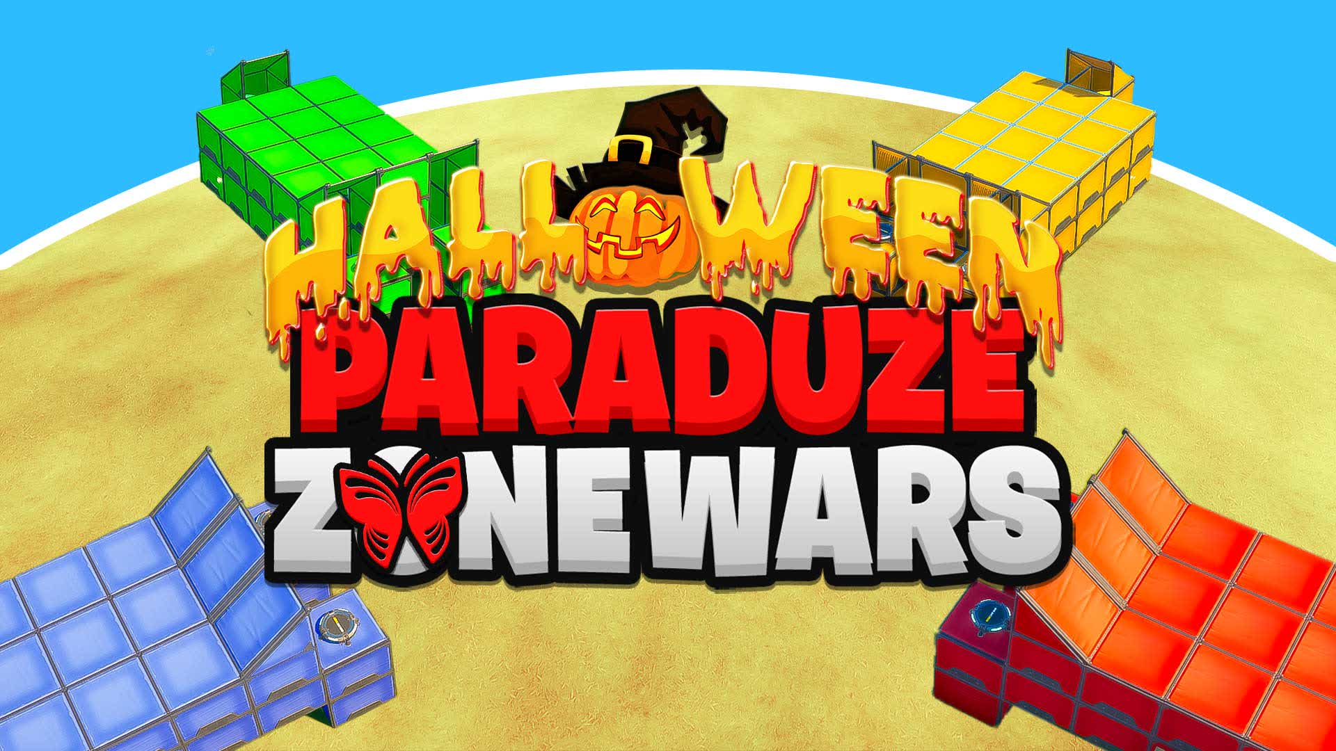 【注目の島】PARADUZE ZONE WARS (Halloween Editie)