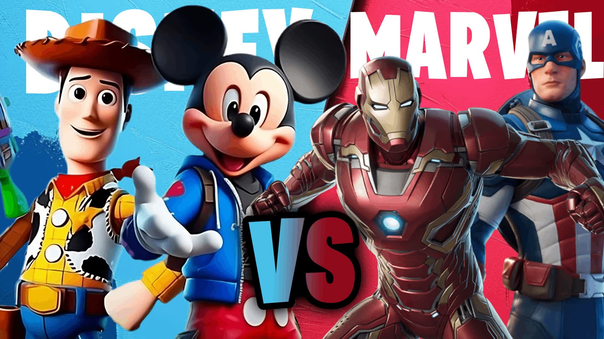 【注目の島】MARVEL vs DISNEY 🔴🔵