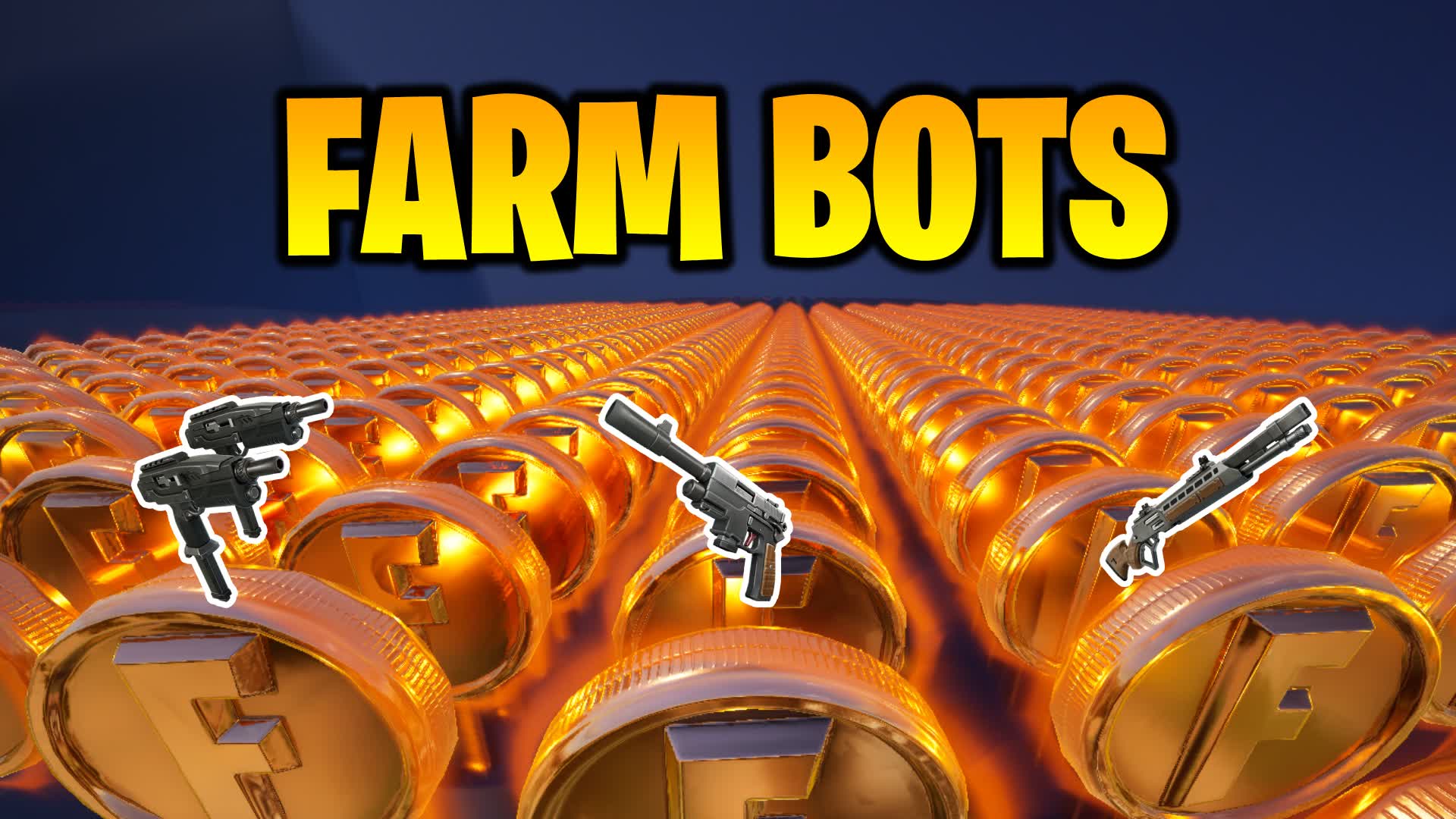 【注目の島】🤖 FARM BOTS - ALL WEAPONS FOR FREE😃