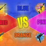 【注目の島】Red🔴vs Blue🔵 vs Pink🩷 vs Orange🔶 Map