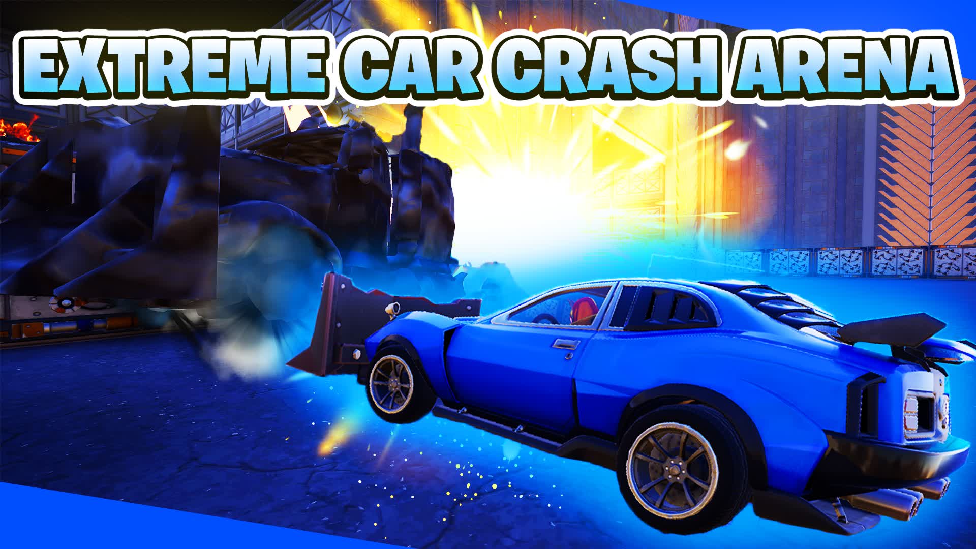 【注目の島】🚗 EXTREME CAR CRASH BATTLE 💥