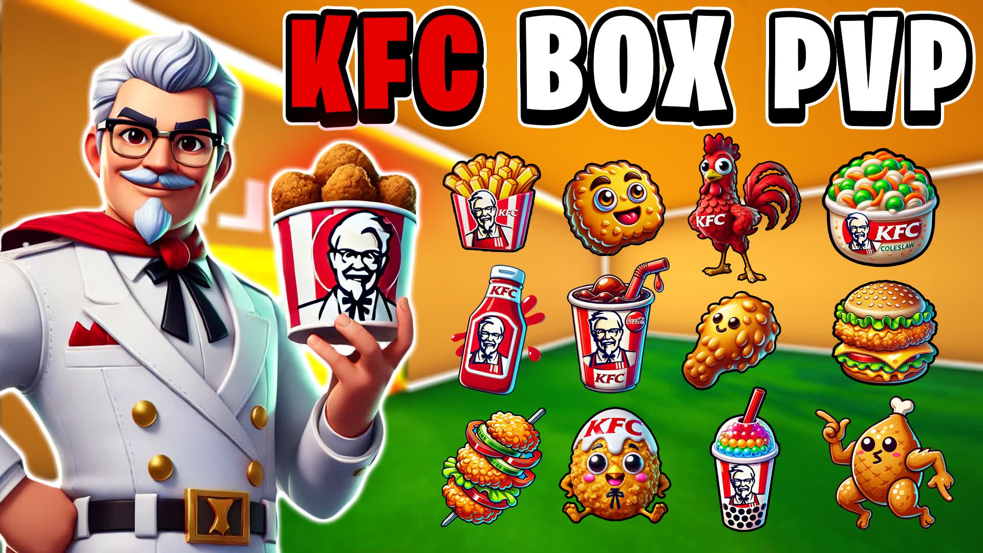 【注目の島】🍗 KFC BOX PVP 📦