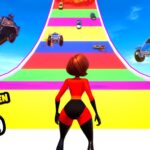 【注目の島】MEGA RAMP CARS VS PLAYERS