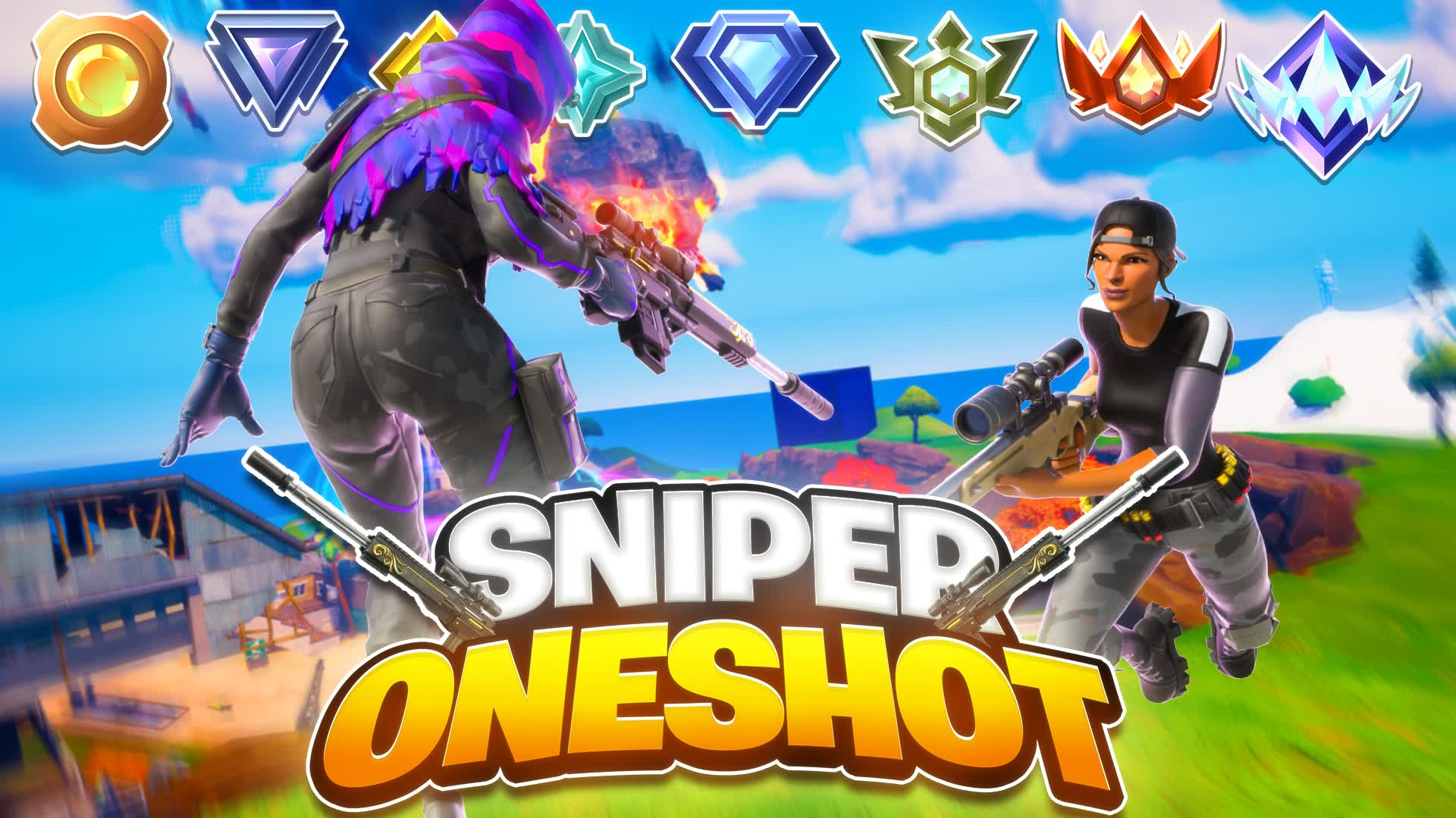 【注目の島】Sniper One Shot 🎯Dusty Domination [FFA]