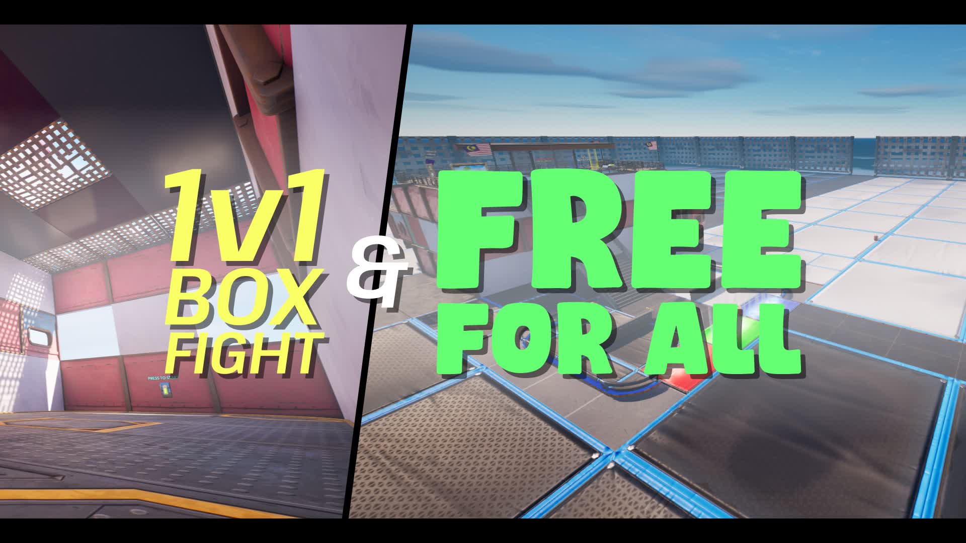 【注目の島】1v1 Box Fight & Free for all