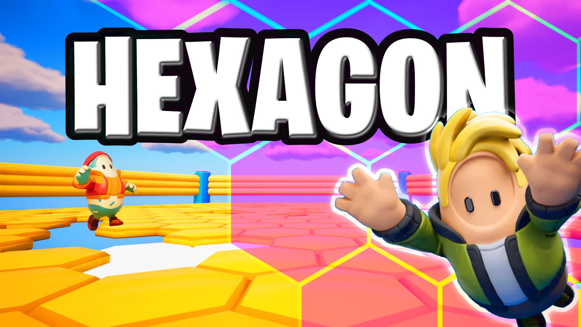 【注目の島】HEXAGON FALL GUYS! 👑