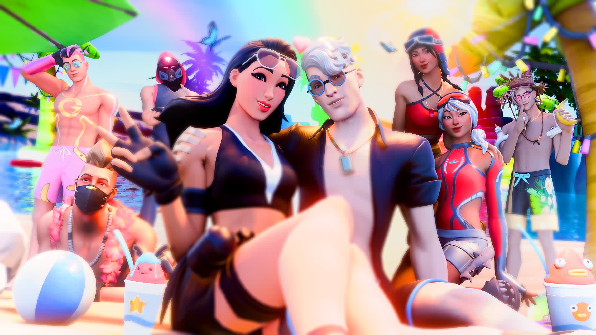 【注目の島】Tropical Paradise Party Royale 🌴