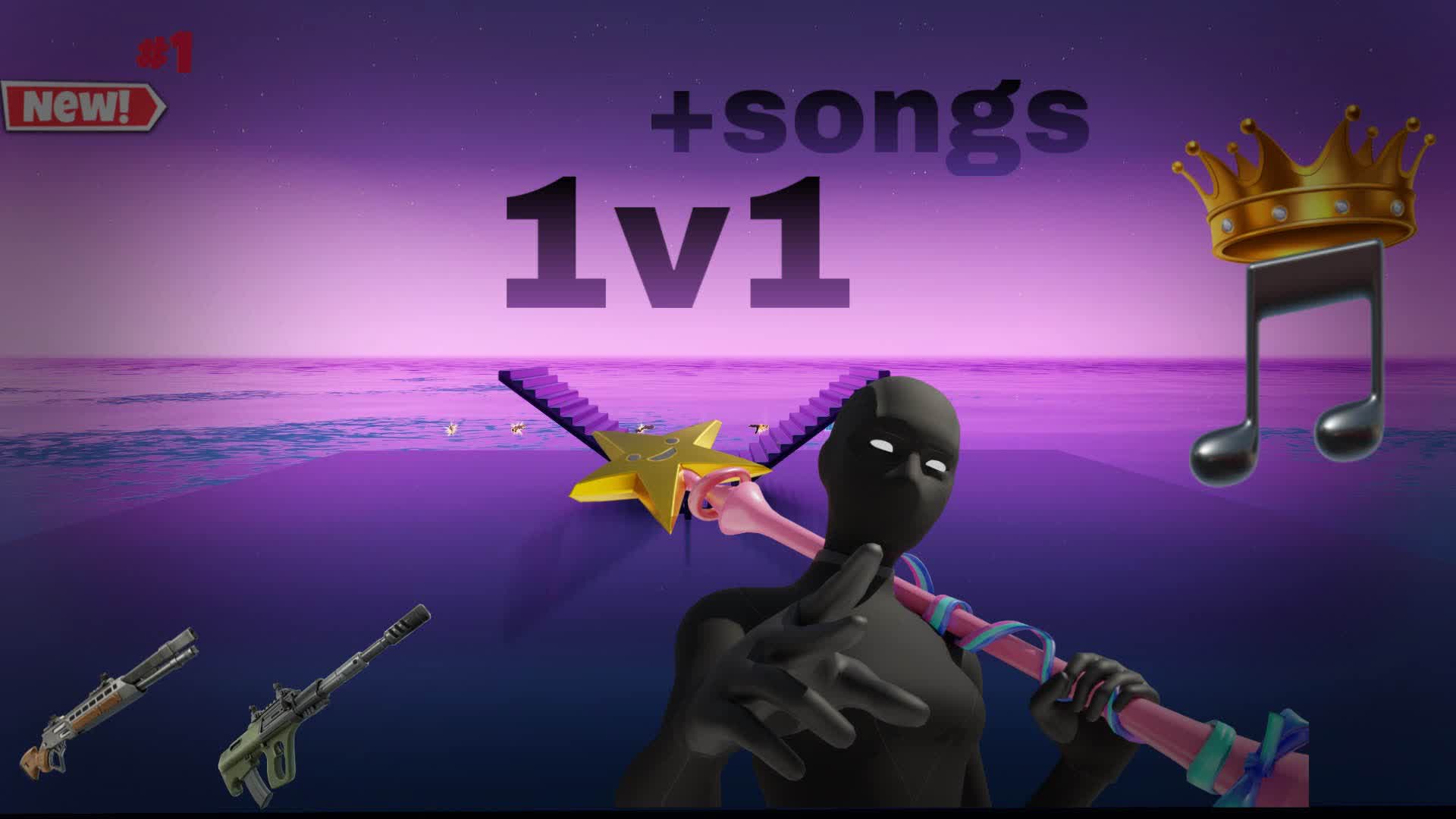 【注目の島】Best Music 1v1 (10+ Songs)