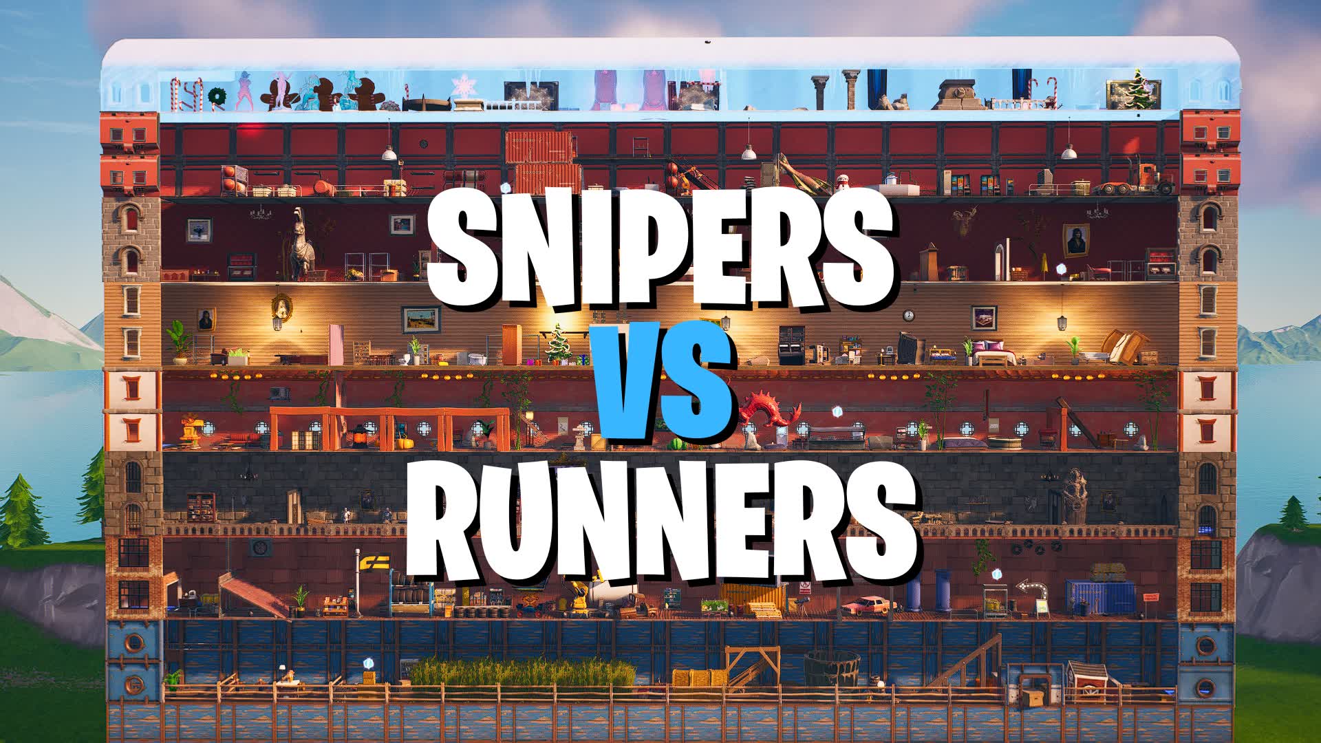 【注目の島】OG 🎯SNIPER VS RUNNERS🏃