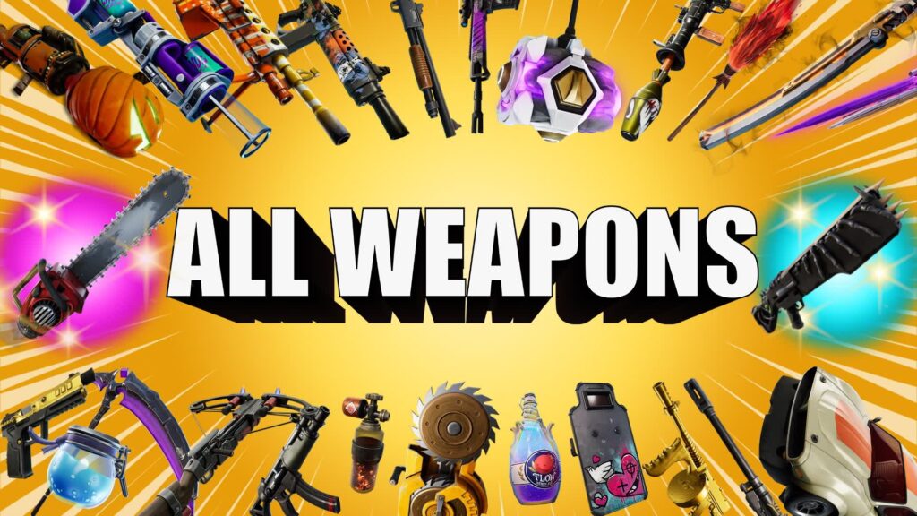 【注目の島】ALL WEAPONS - TRAINING MAP