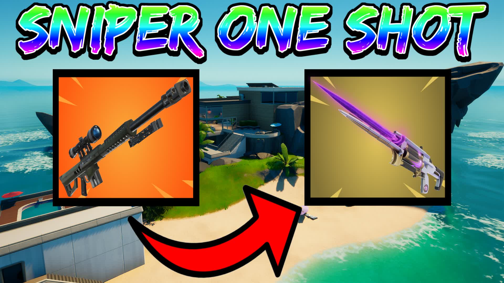 【注目の島】⭐SNIPER ONE SHOT⭐ (GUN GAME) ⭐NEW⭐