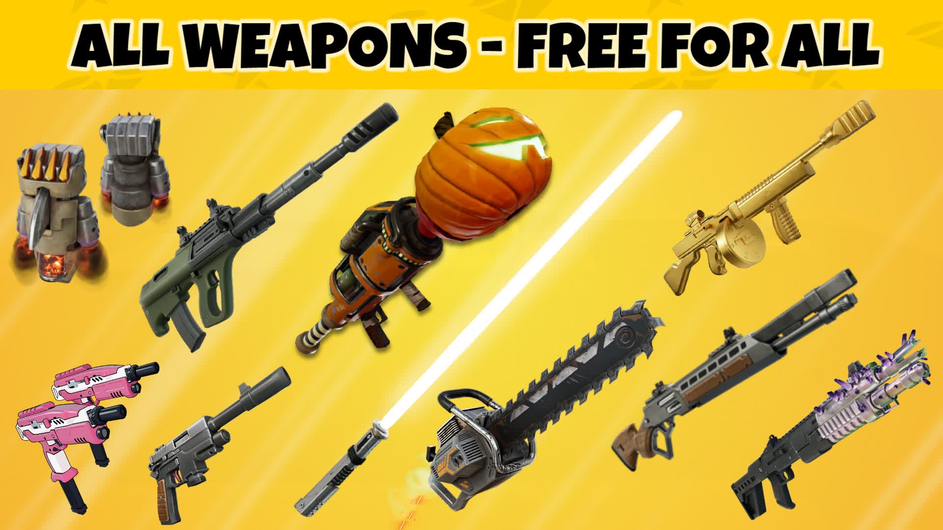 【注目の島】ALL WEAPONS 🏆 FREE FOR ALL