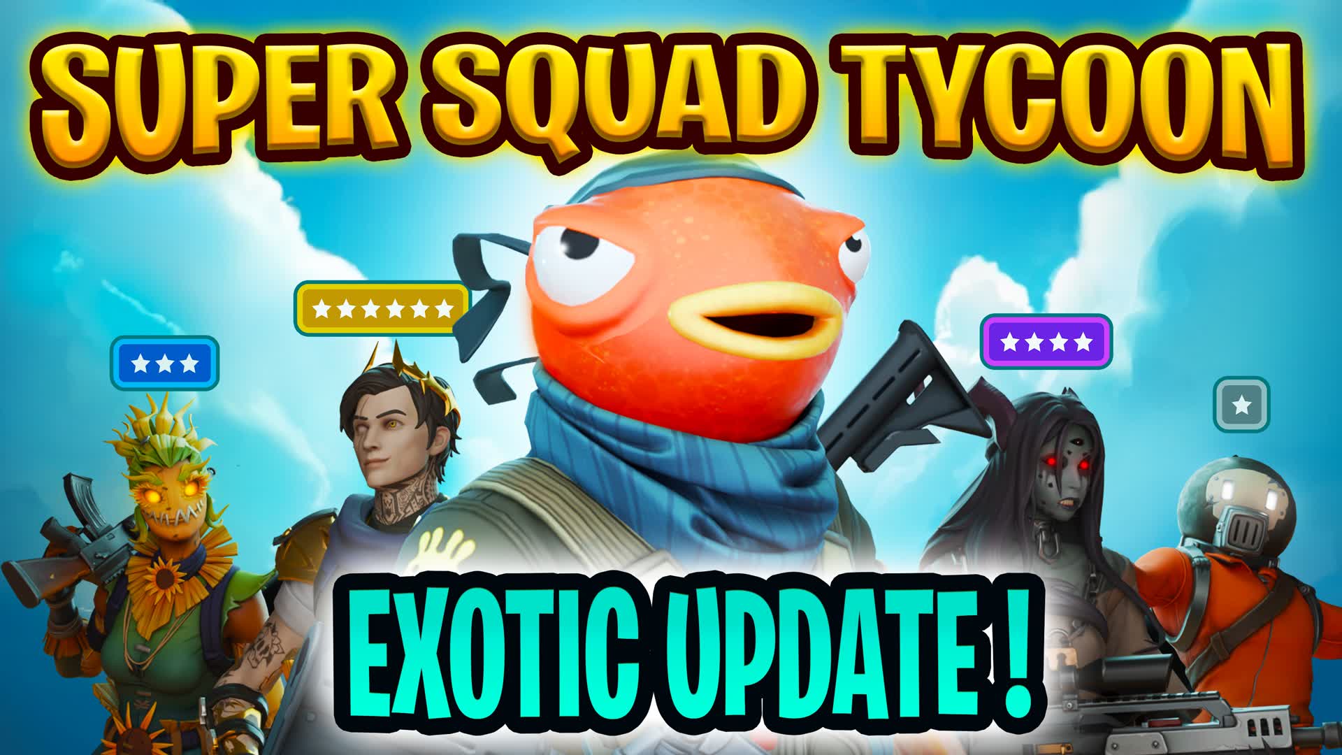 【注目の島】Super Squad Tycoon