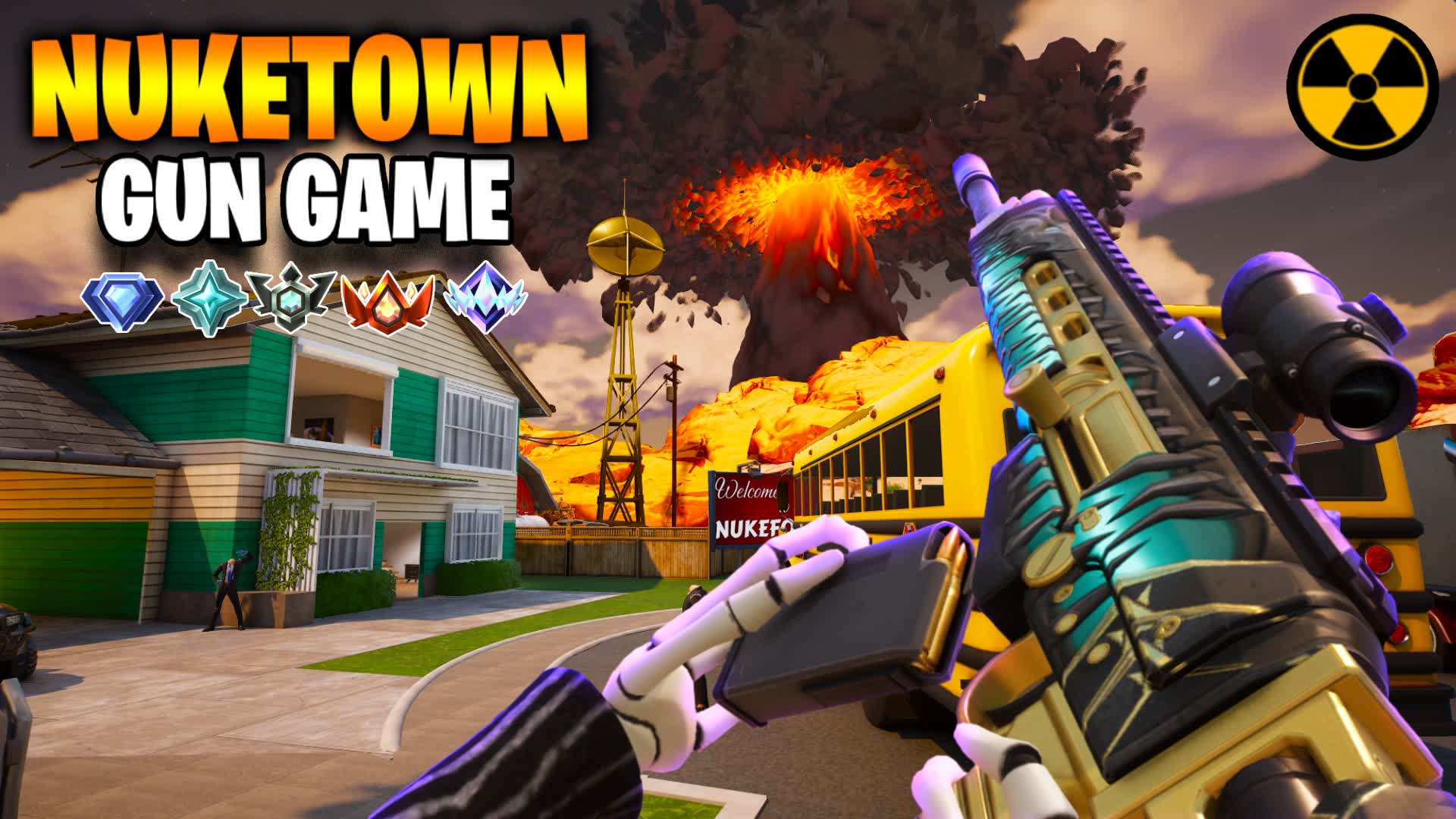 【注目の島】Nuketown - Gun Game 🔫