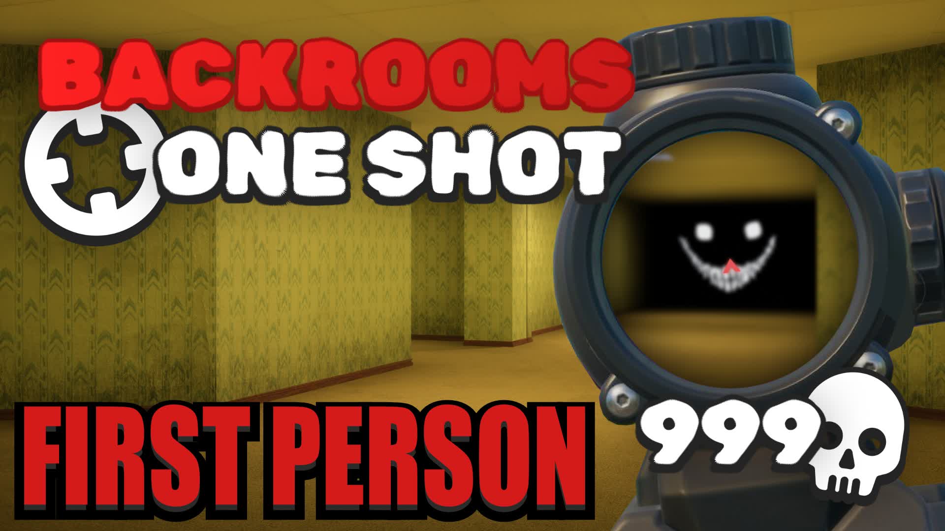 【注目の島】FIRST PERSON BACKROOMS GUN GAME!