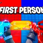 【注目の島】FIRST PERSON RED VS BLUE 🔴🔵 FPS
